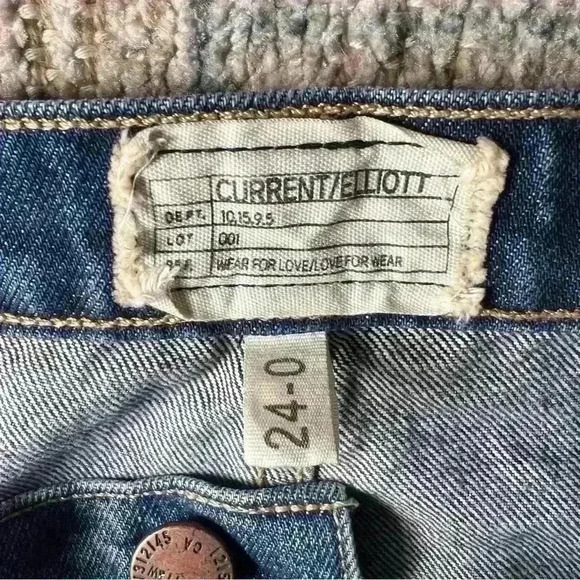 Current/Elliott Women’s The Slit Midi Rincon Skirt with Belt Size 24 - Picture 11 of 14